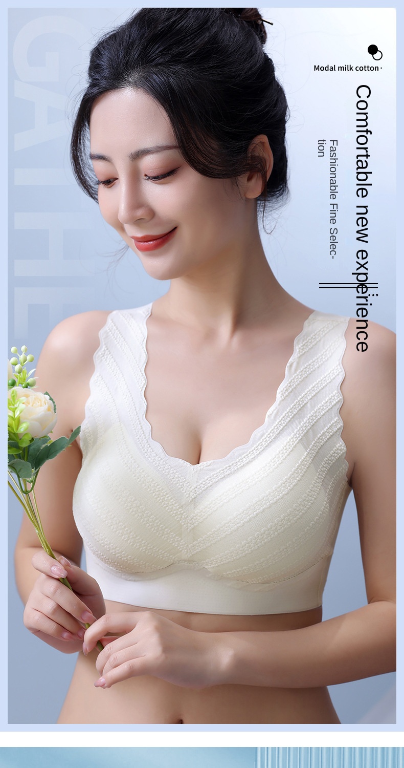 Gather-Invisible Back Bra