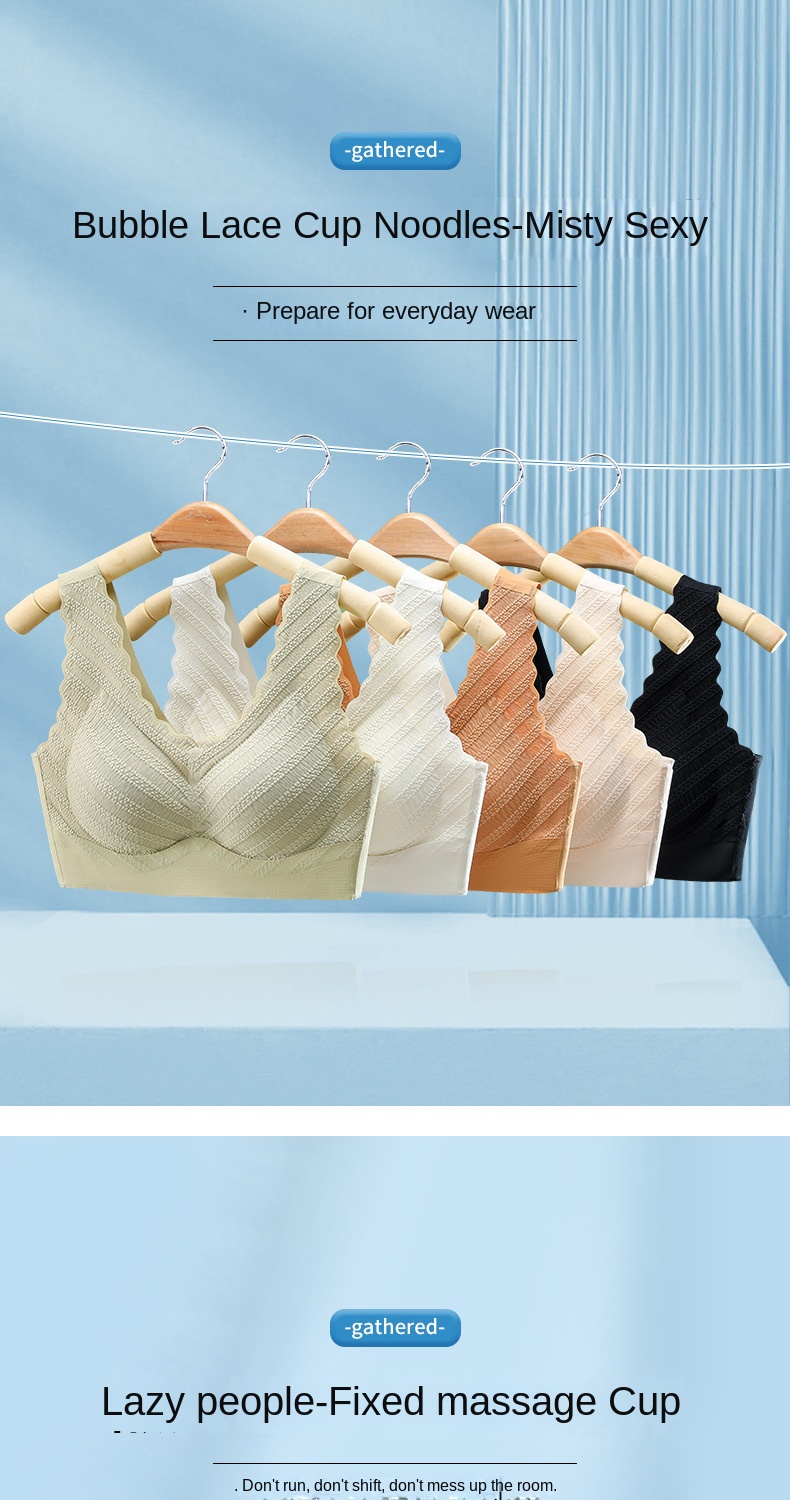 Gather-Invisible Back Bra