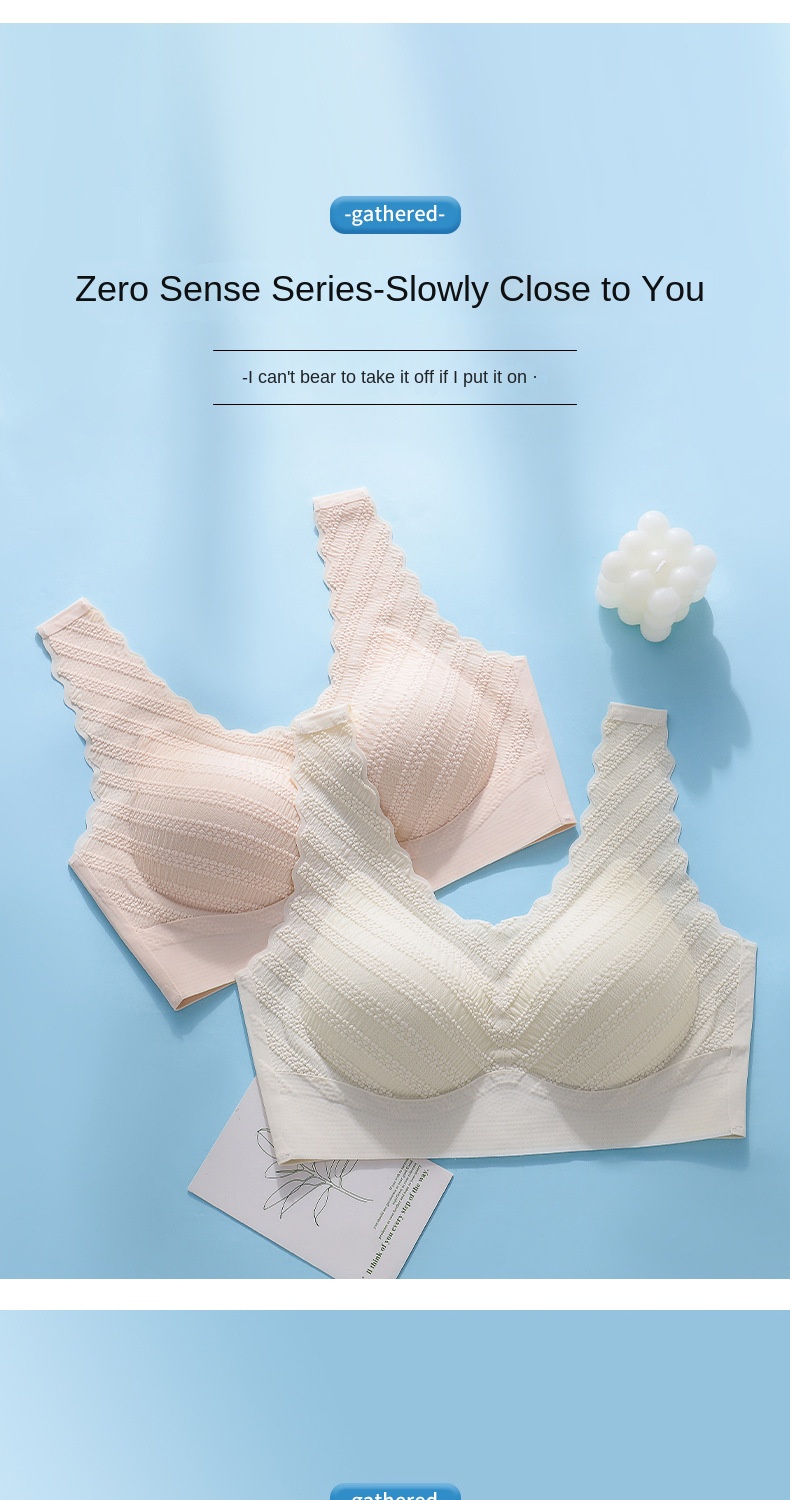 Gather-Invisible Back Bra