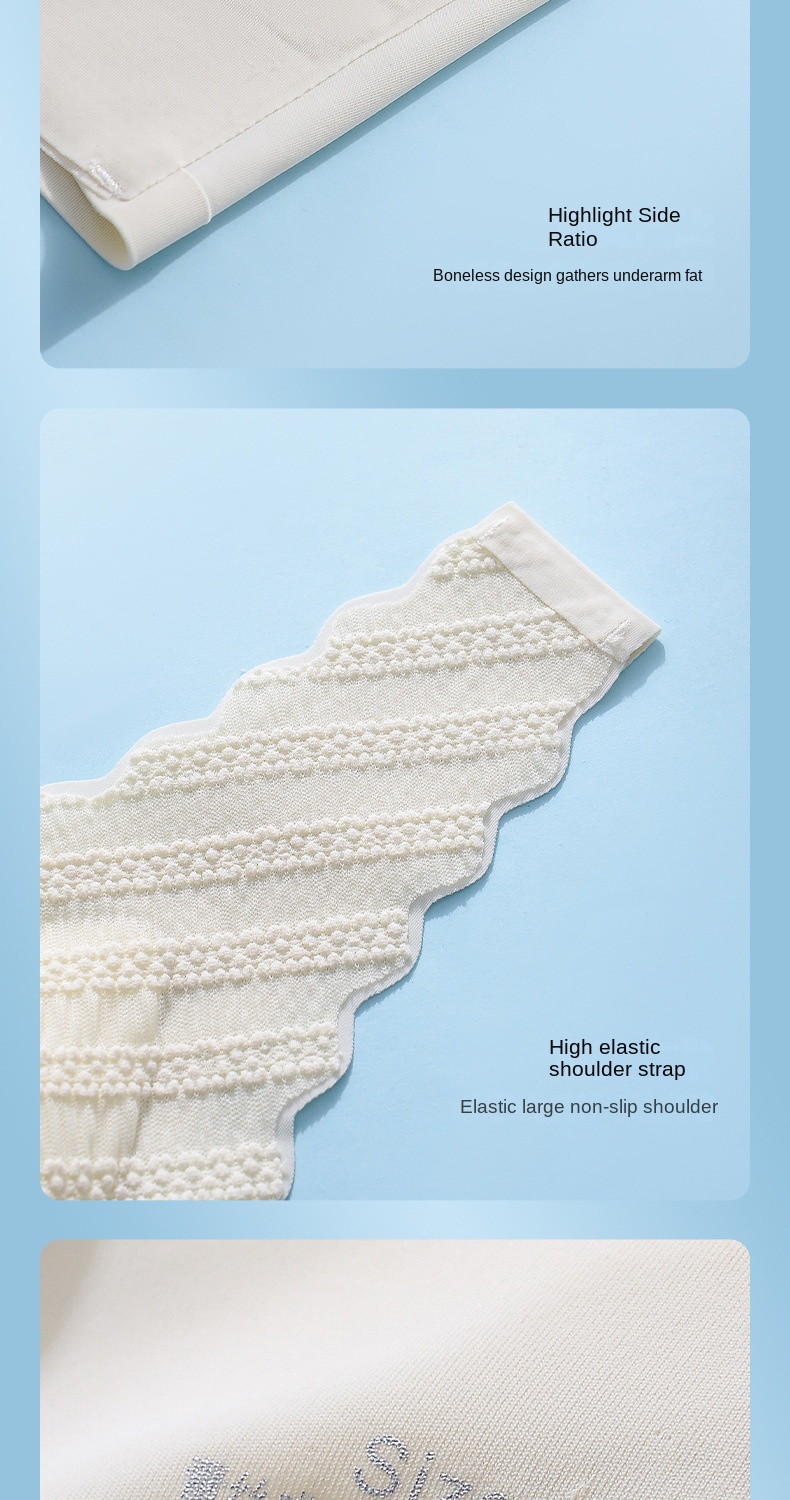 Gather-Invisible Back Bra