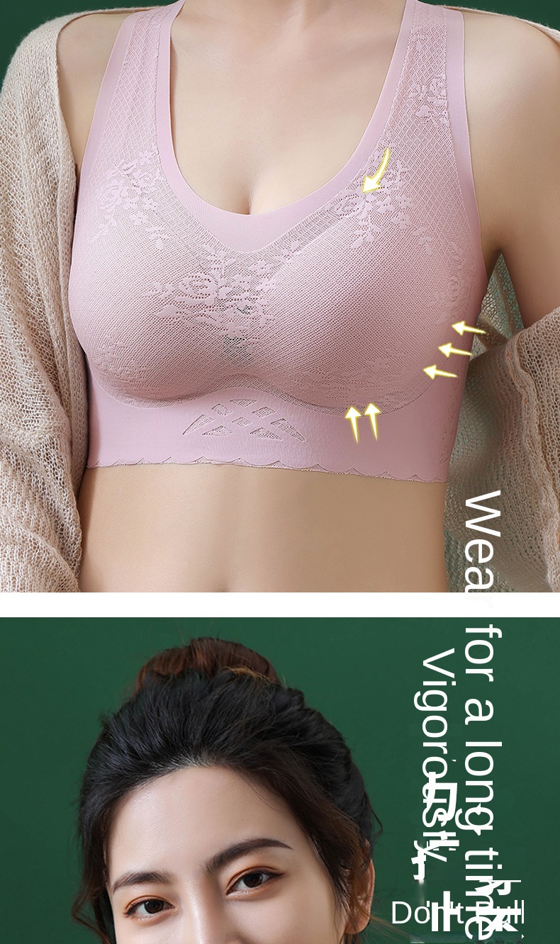 Lace Backless Push-up Bra Set