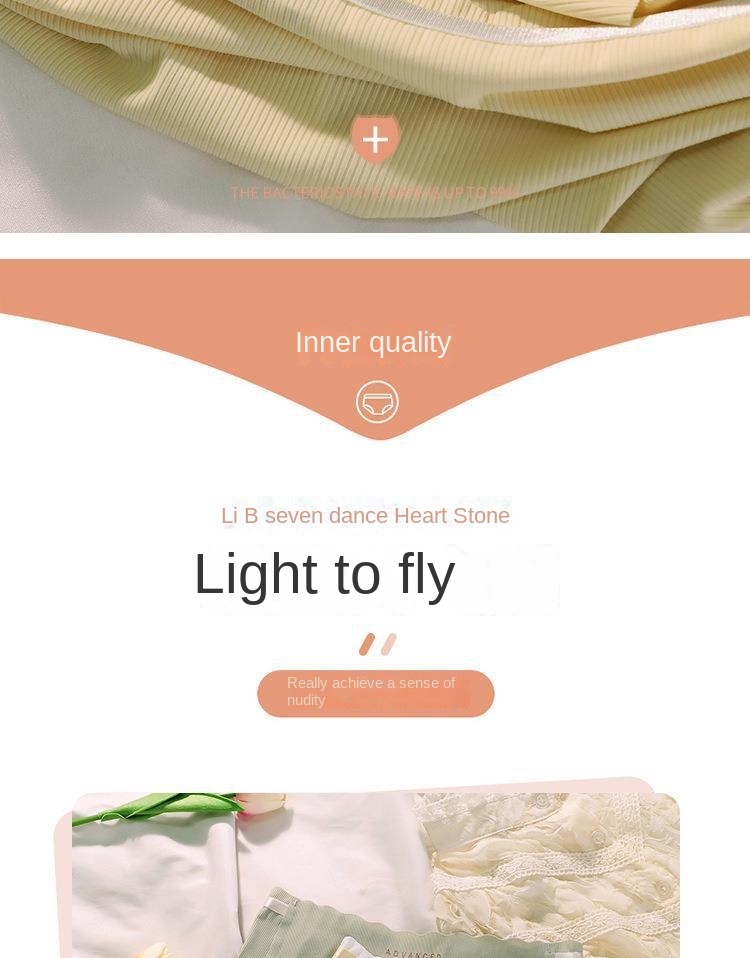 Invisible Seamless Women's Briefs