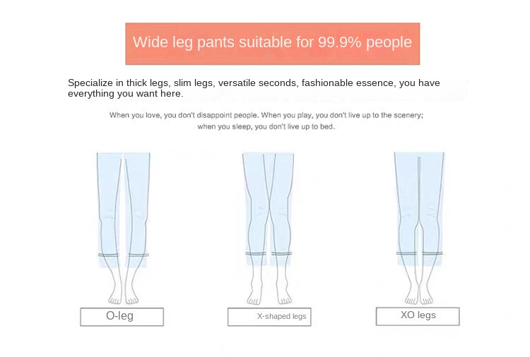 High-Waist Wide-Leg Denim Pants for Women