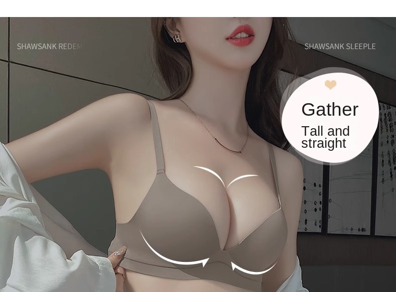 Invisible Push-Up Bra Set for Small Breasts