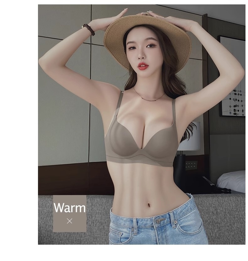 Invisible Push-Up Bra Set for Small Breasts