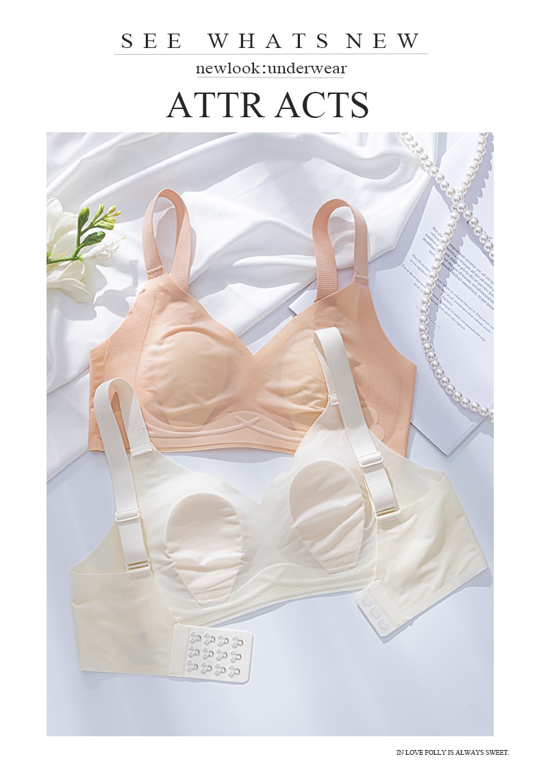 Invisible Seamless Push-Up Bra
