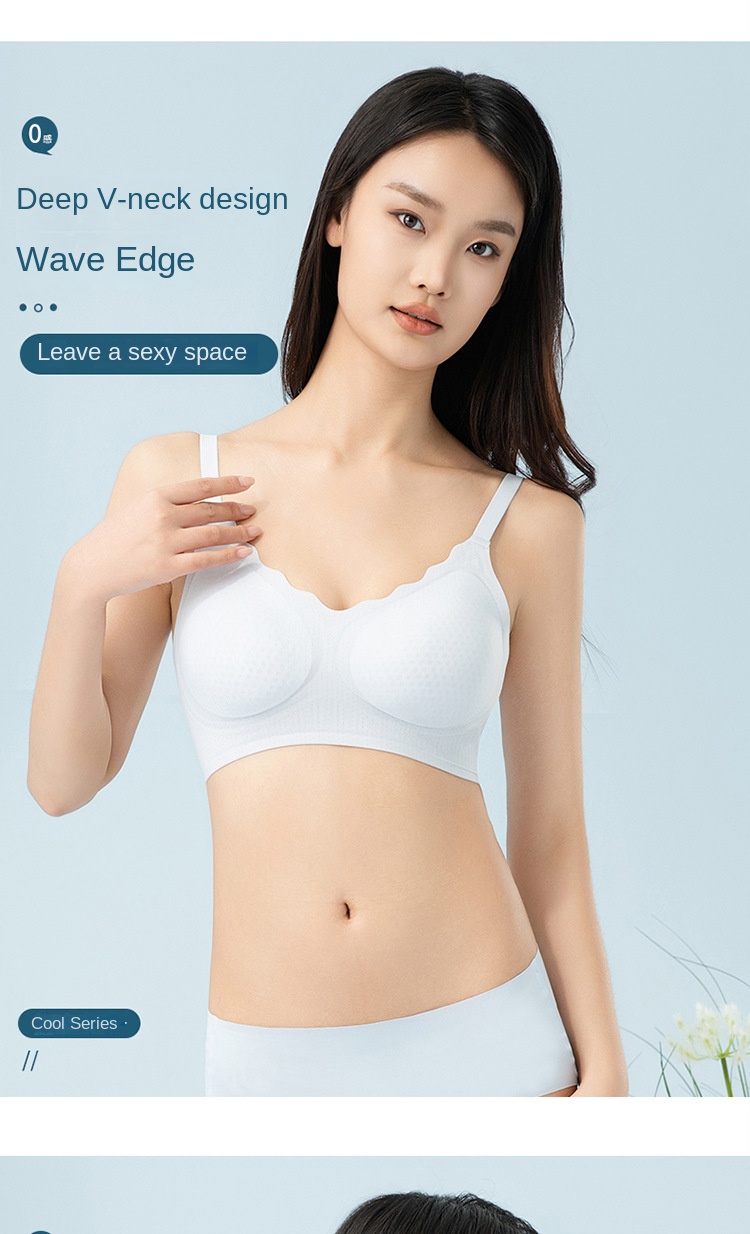 Jelly Supportive Push-up Bra with Ice Silk