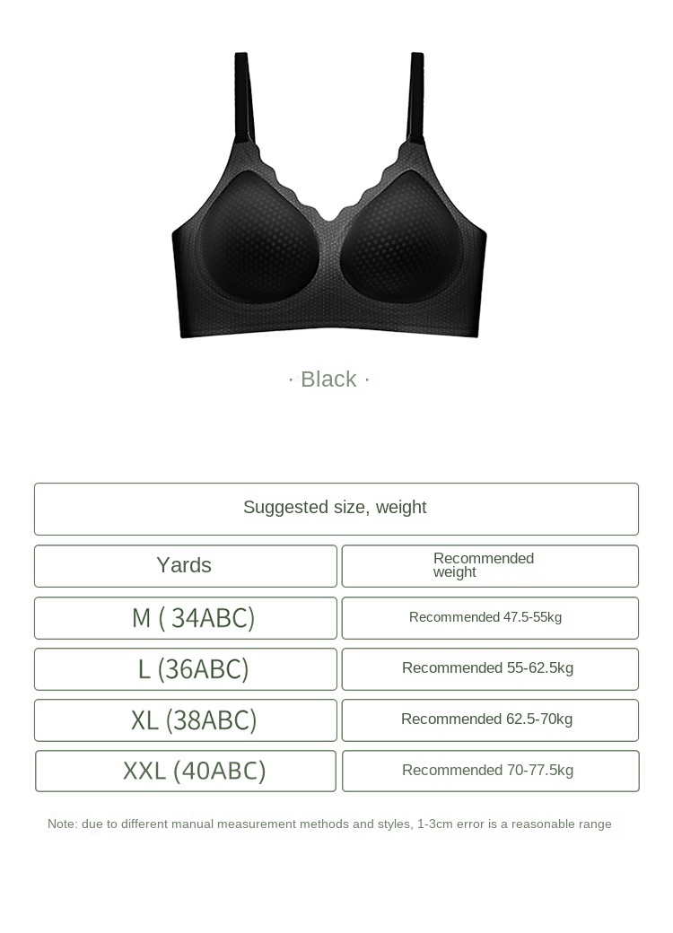 Jelly Supportive Push-up Bra with Ice Silk