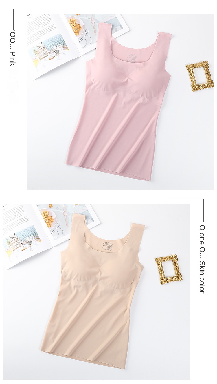 Seamless Ice Silk Sports Bra Top