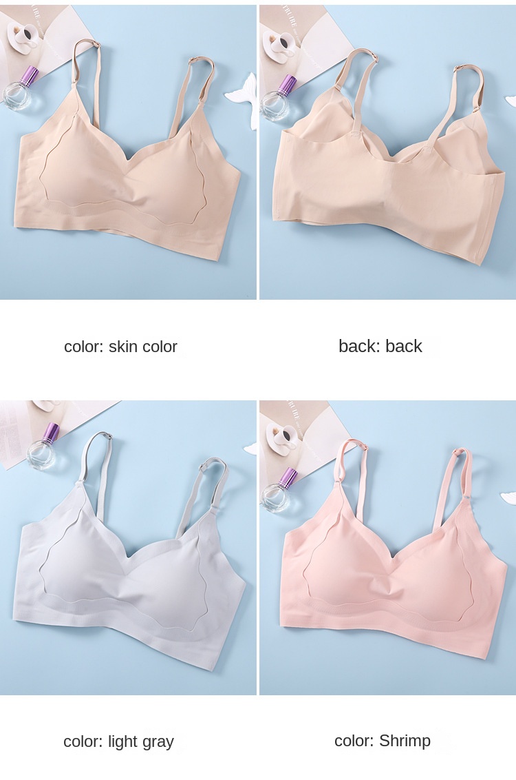 Seamless Silk Sports Bra for Large Sizes