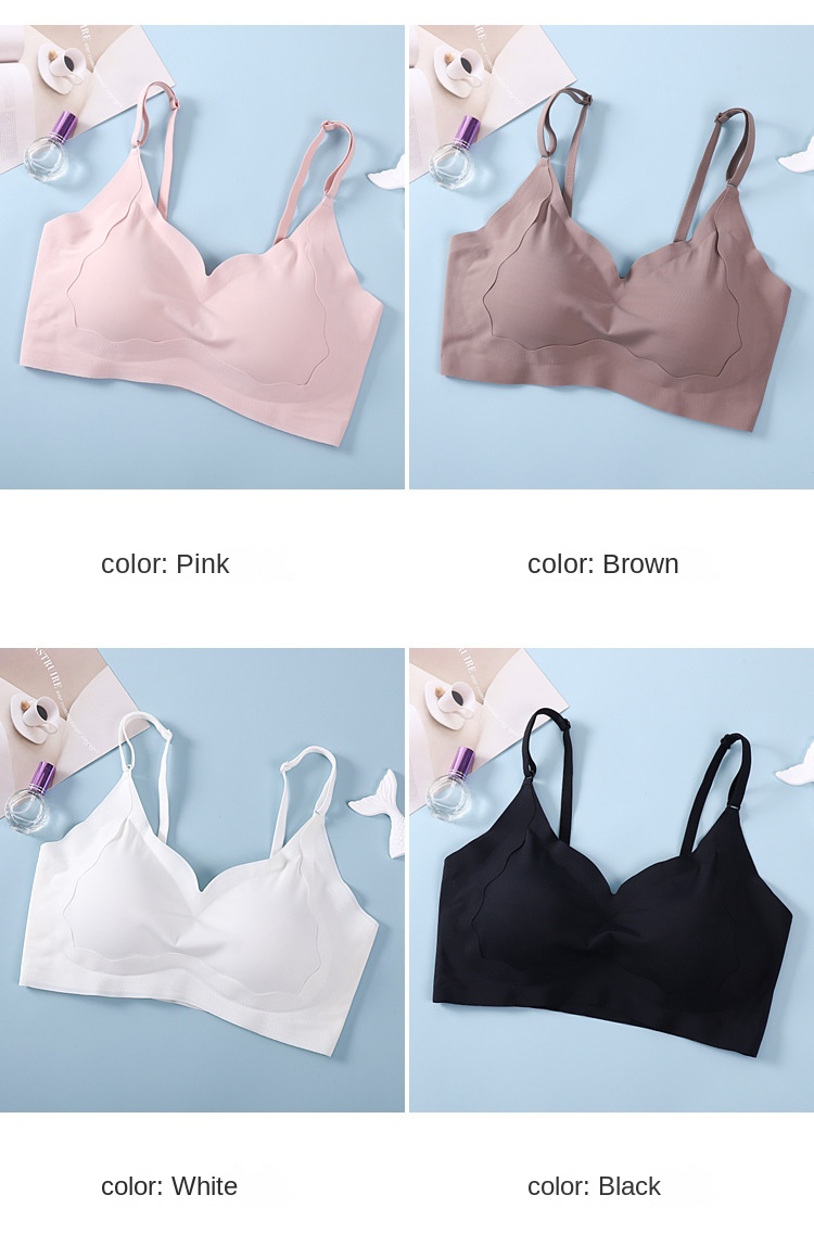 Seamless Silk Sports Bra for Large Sizes