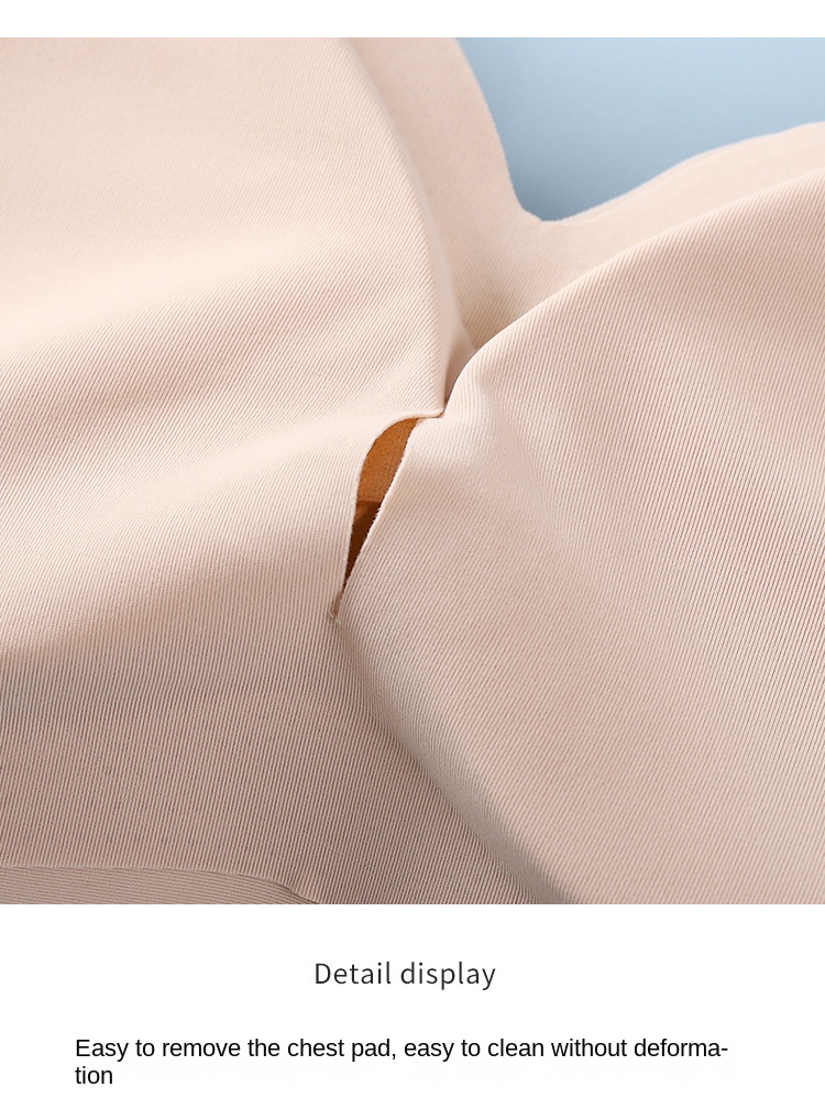 Seamless Silk Sports Bra for Large Sizes