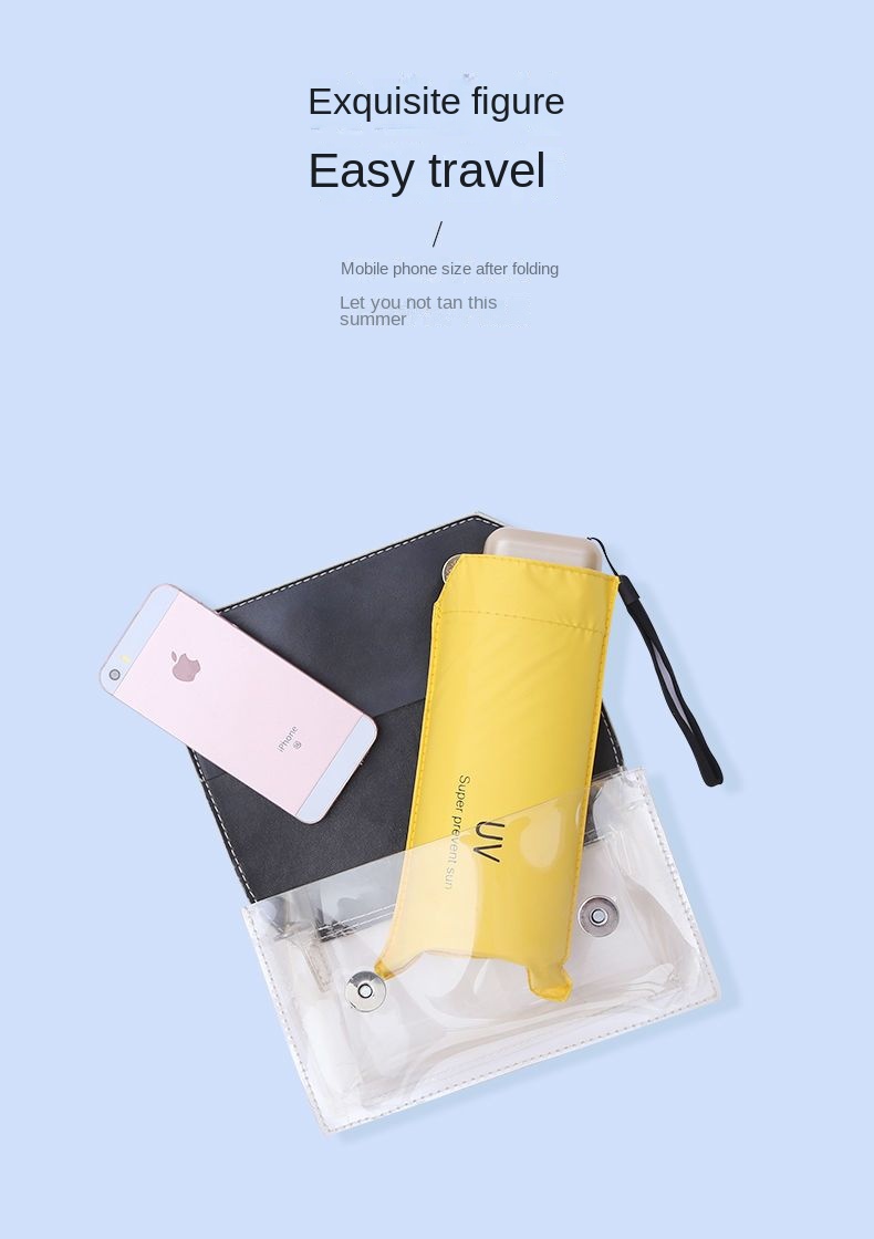 Portable UV Protection Mini Umbrella