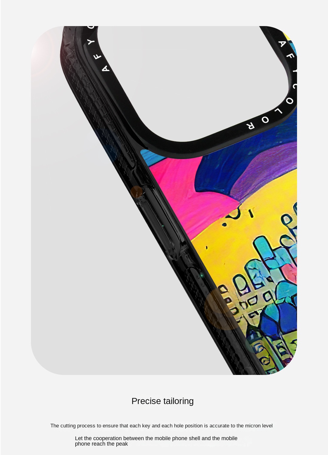 Magnetic Black iPhone Case, Compatible with iPhone 15 and 14