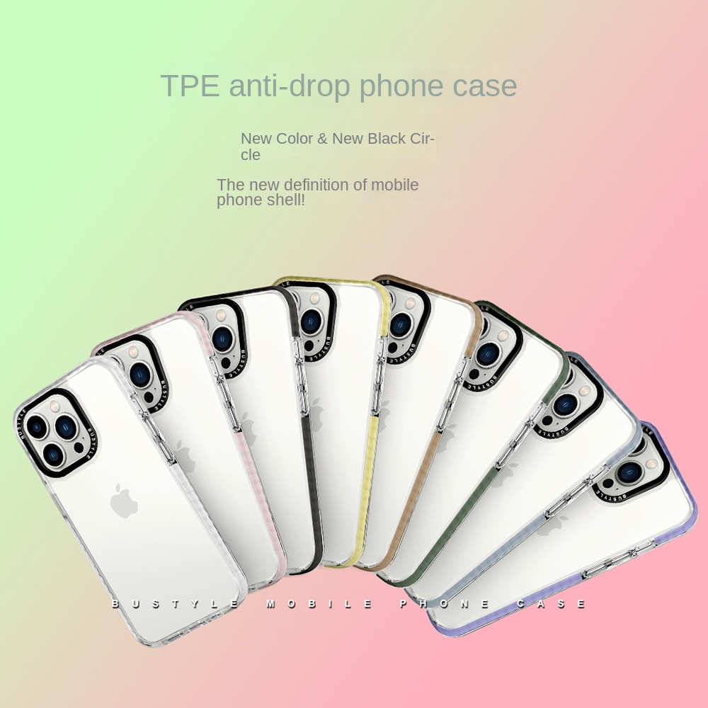 Apple Black Circle iPhone Case