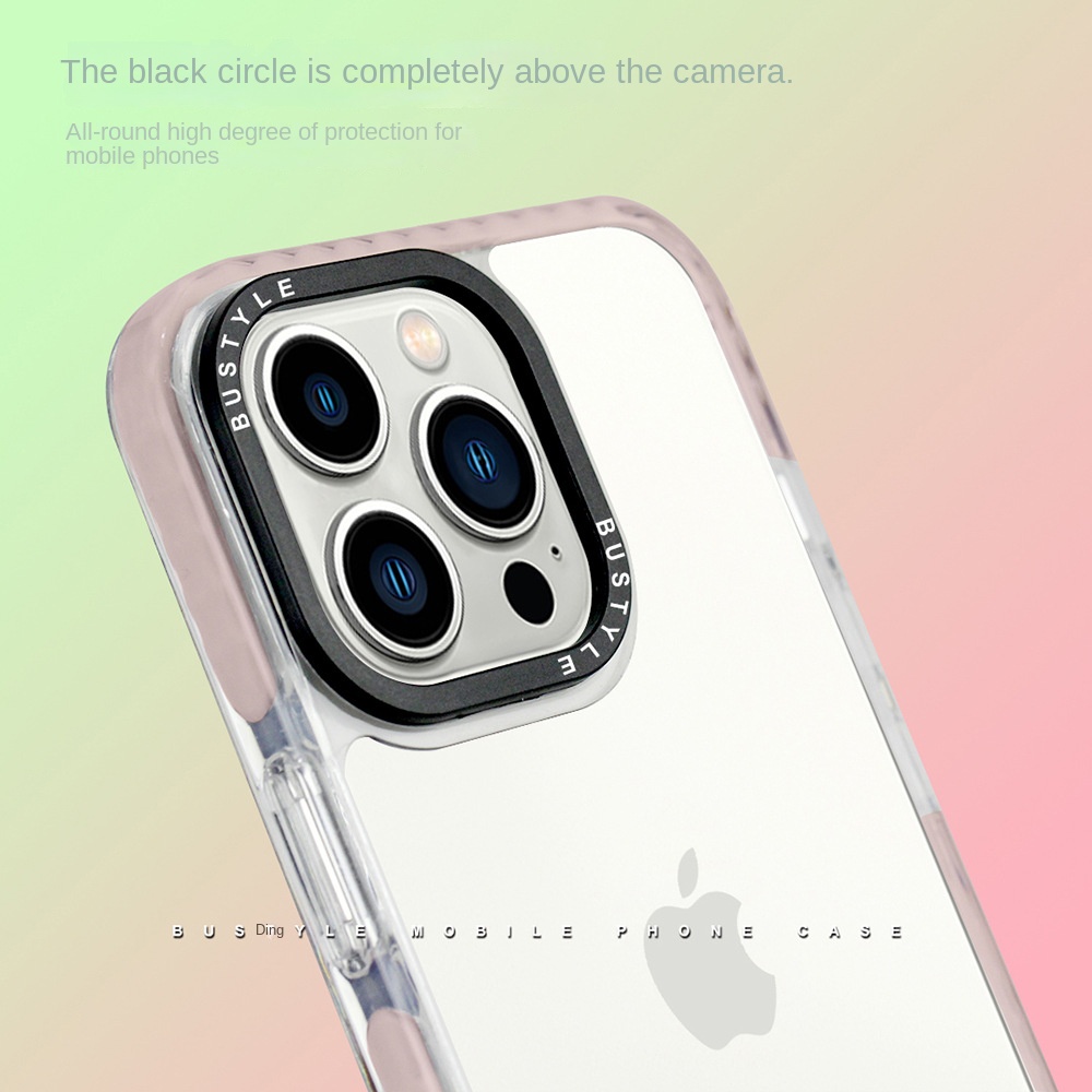 Apple Black Circle iPhone Case