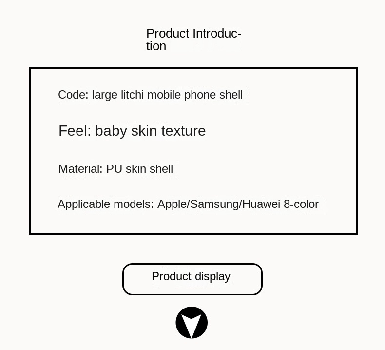 Litchi Texture PU Leather iPhone Case