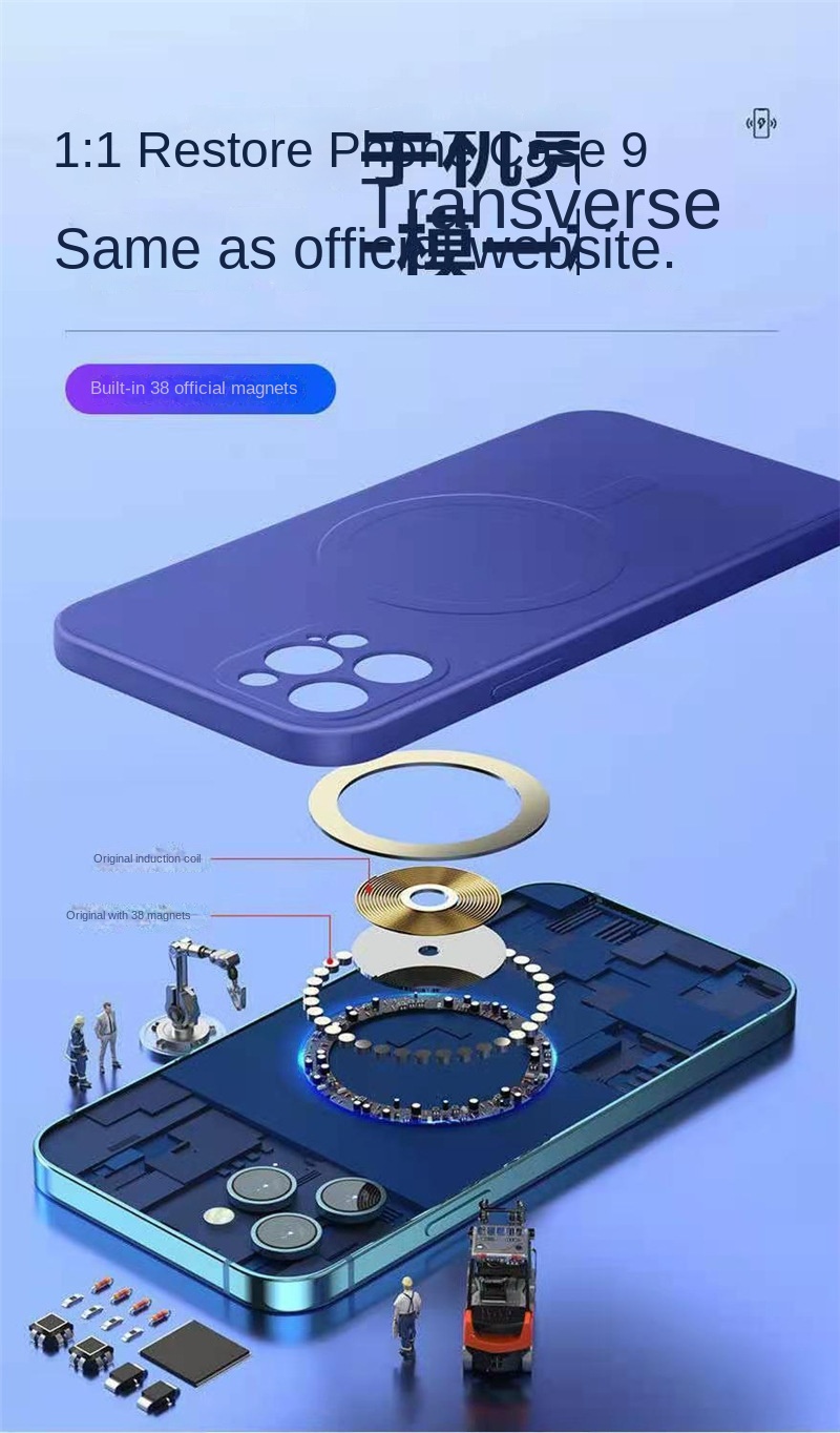 Magsafe iPhone Liquid Silicone Case