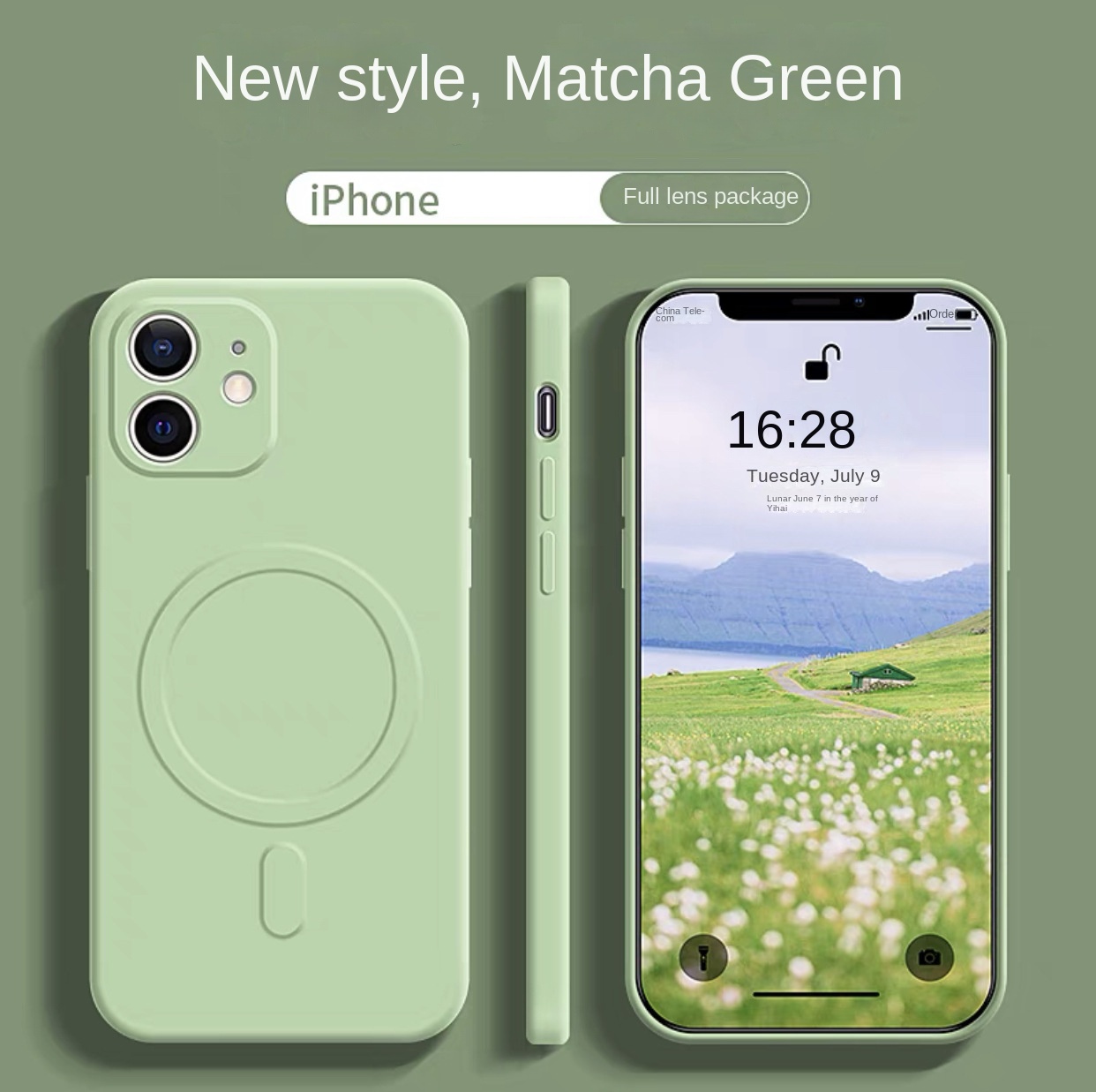 Magsafe iPhone Liquid Silicone Case