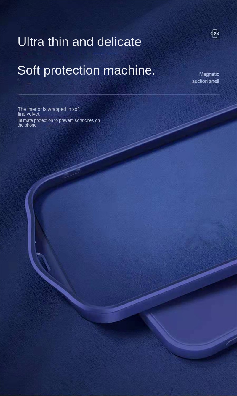 Magsafe iPhone Liquid Silicone Case