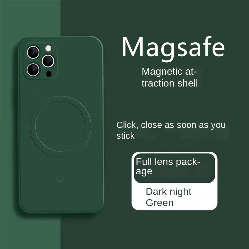 Magsafe iPhone Liquid Silicone Case