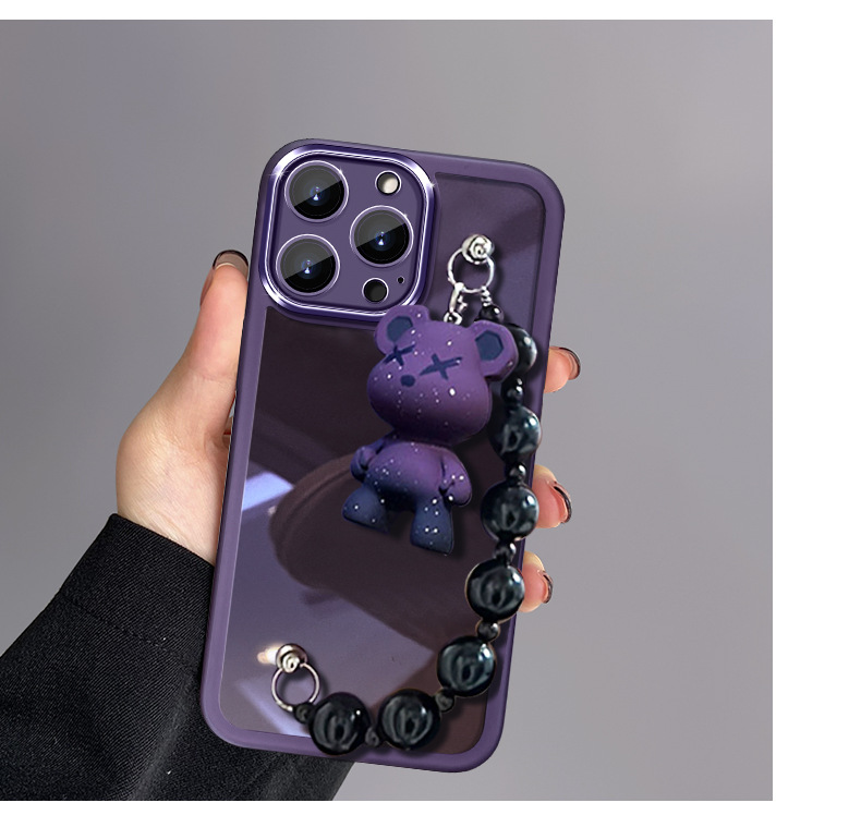 Transparent Bear iPhone Case