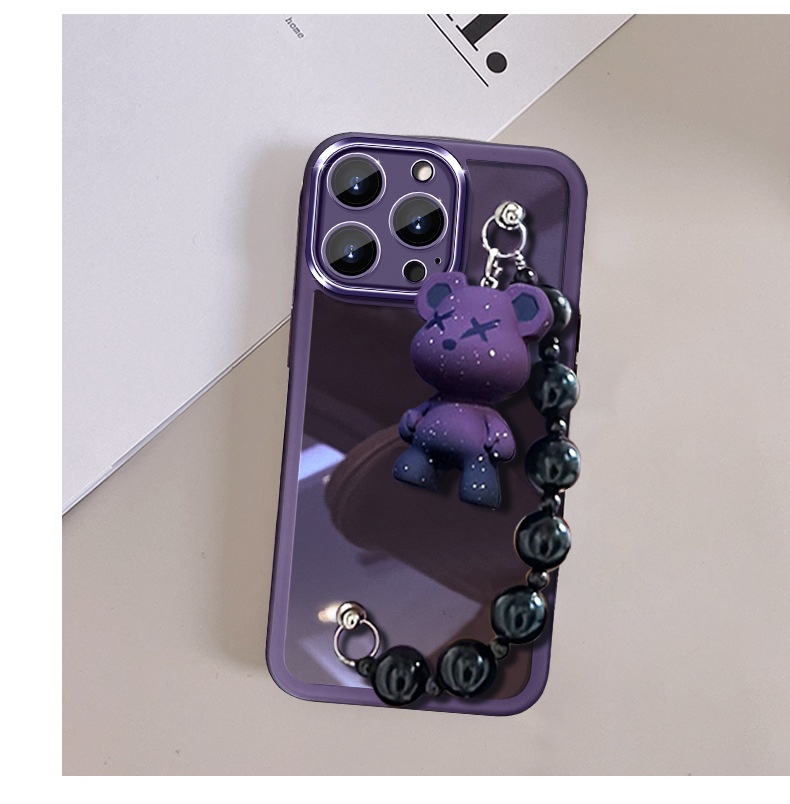 Transparent Bear iPhone Case