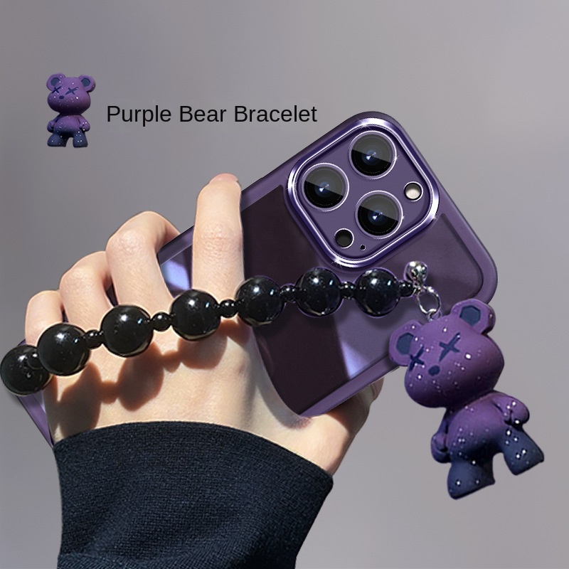 Transparent Bear iPhone Case