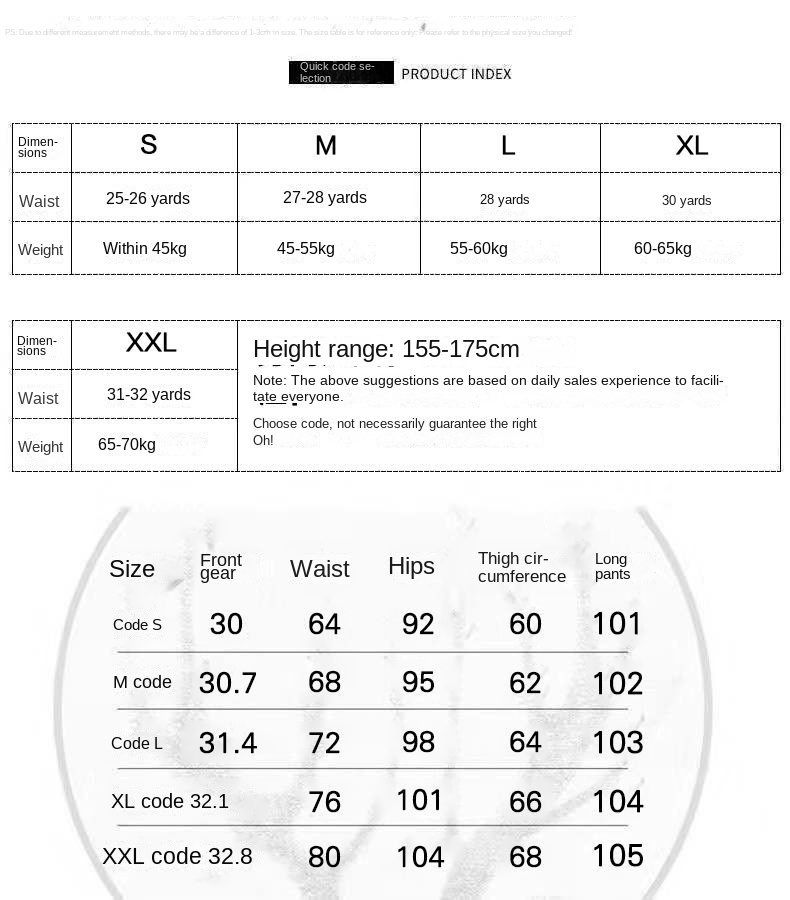 Blue Denim High-Waist Pants