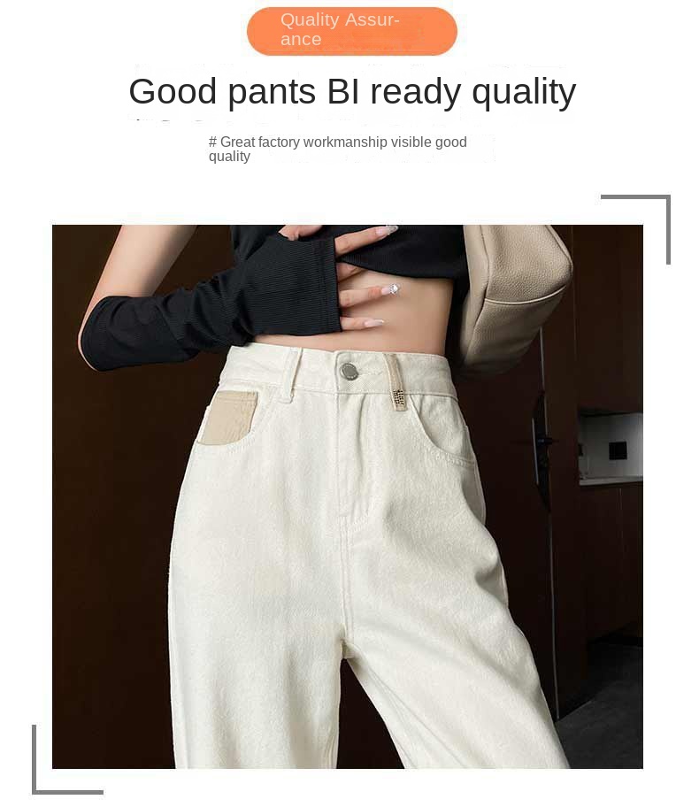 Elegant Slimming Tailored Jeans