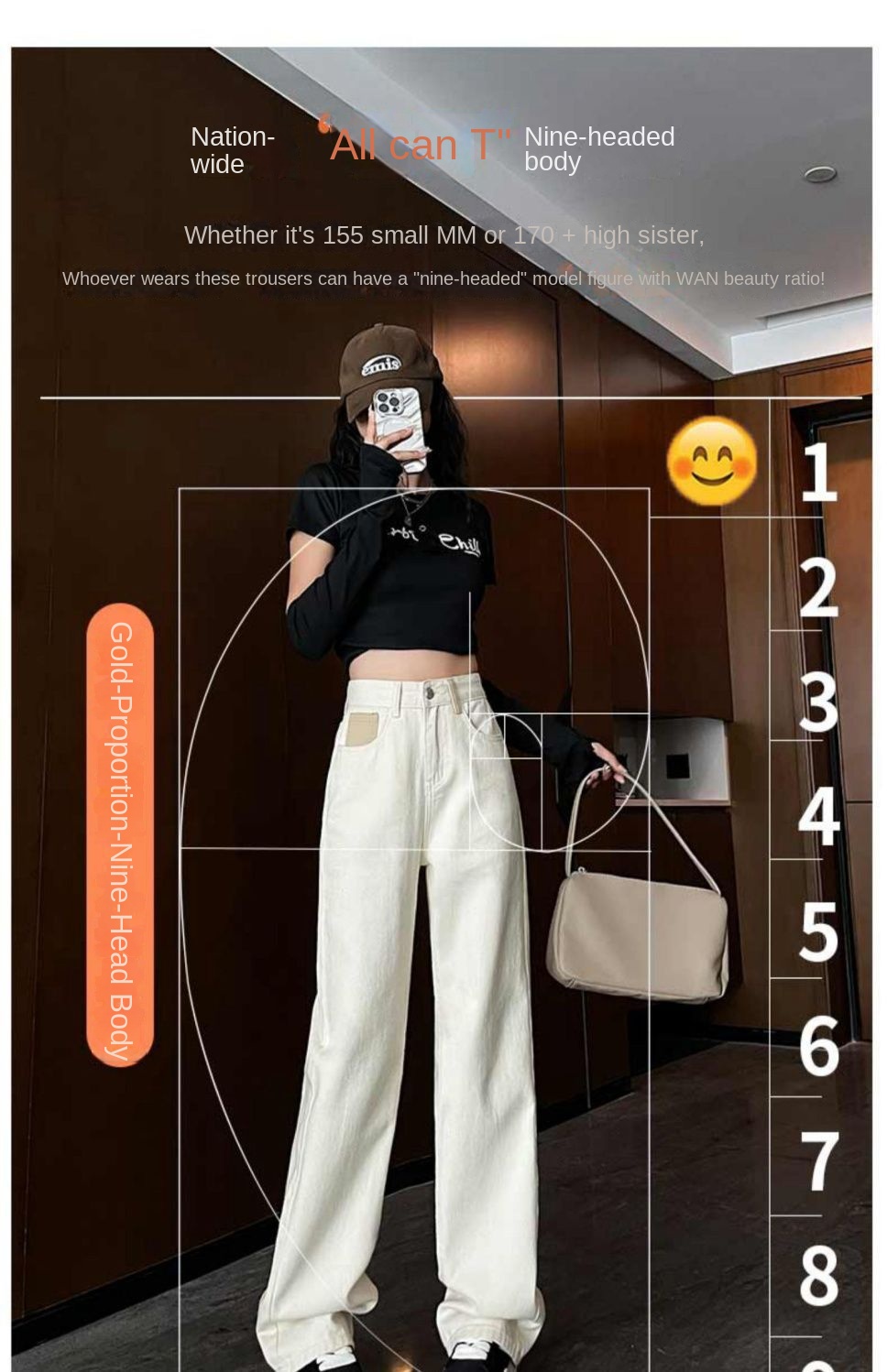 Elegant Slimming Tailored Jeans