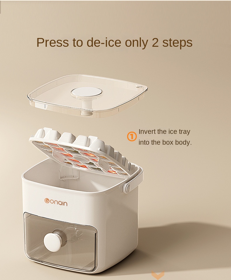 Silicone Ice Tray with Easy Release