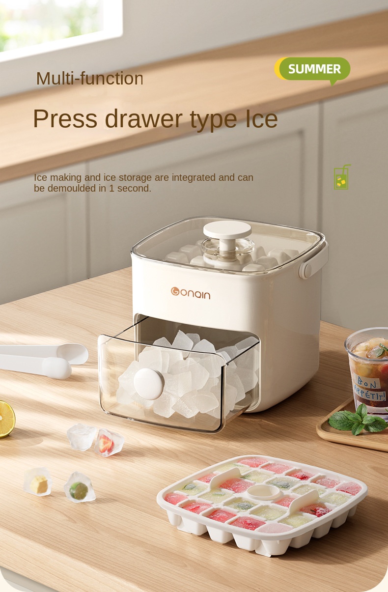 Silicone Ice Tray with Easy Release