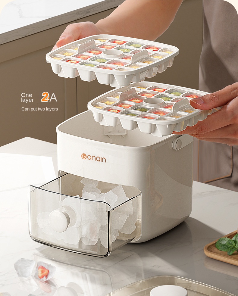 Silicone Ice Tray with Easy Release