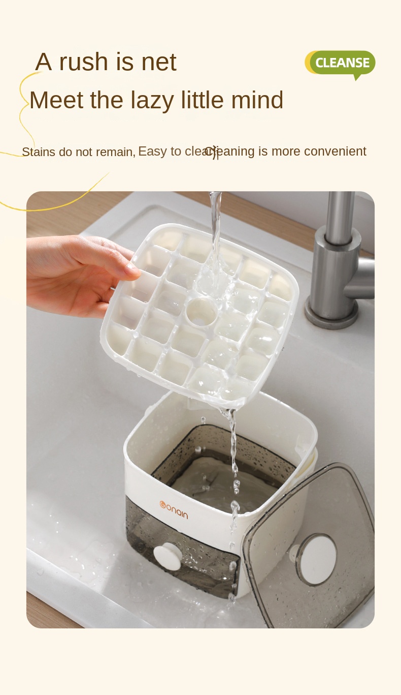Silicone Ice Tray with Easy Release