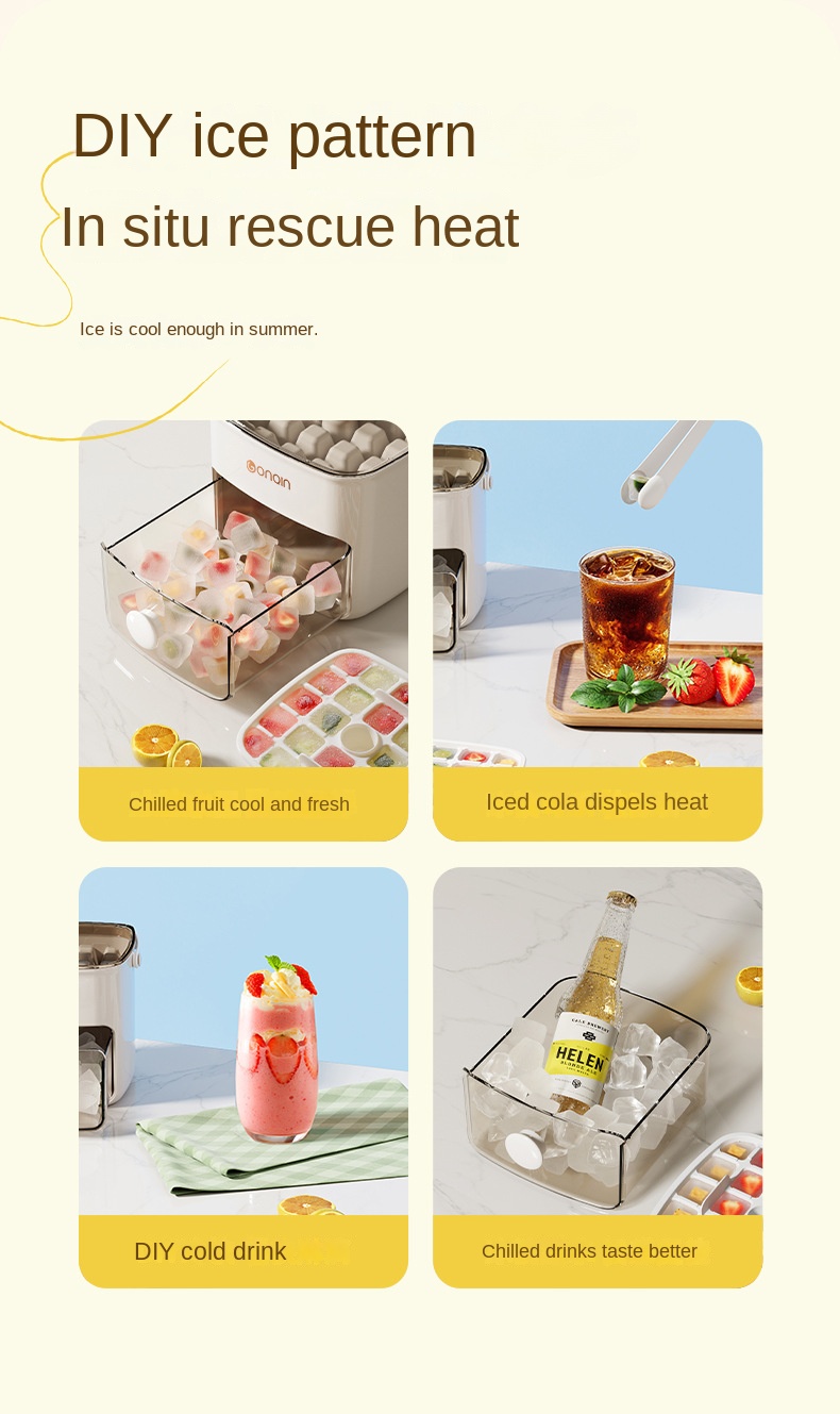 Silicone Ice Tray with Easy Release