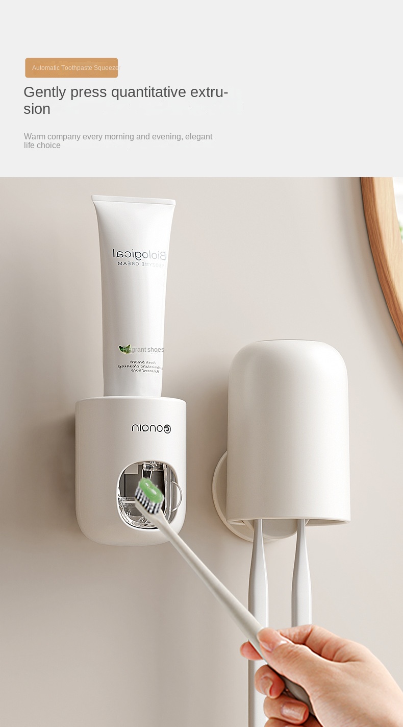 Toothbrush Holder Wall Mount