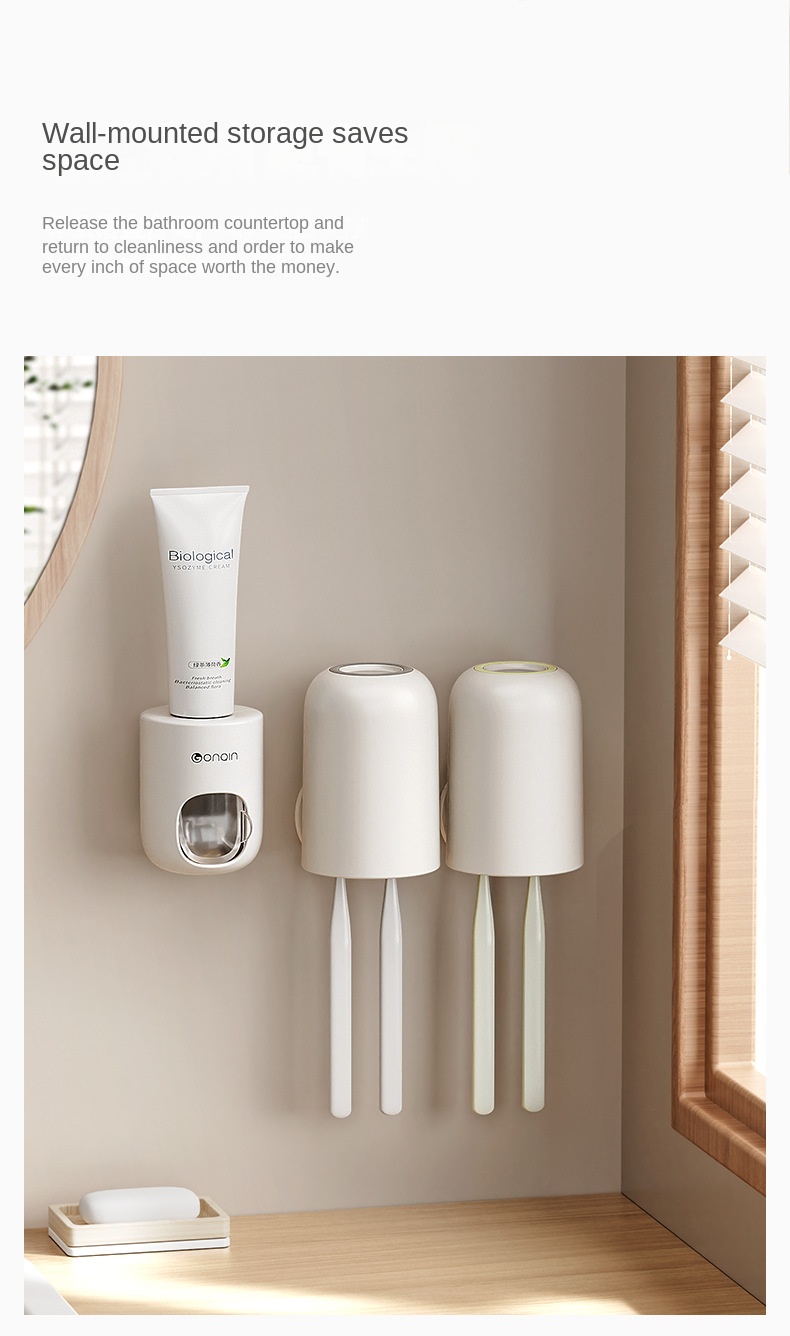 Toothbrush Holder Wall Mount