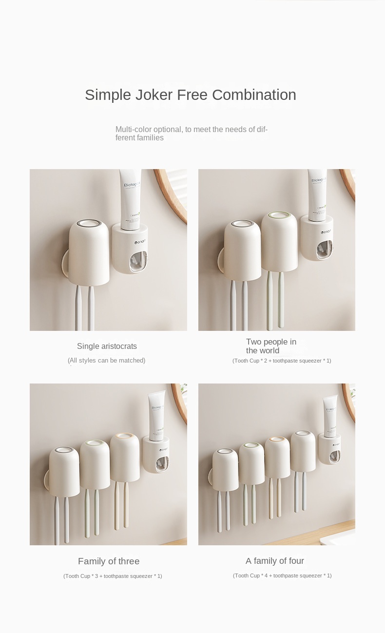 Toothbrush Holder Wall Mount