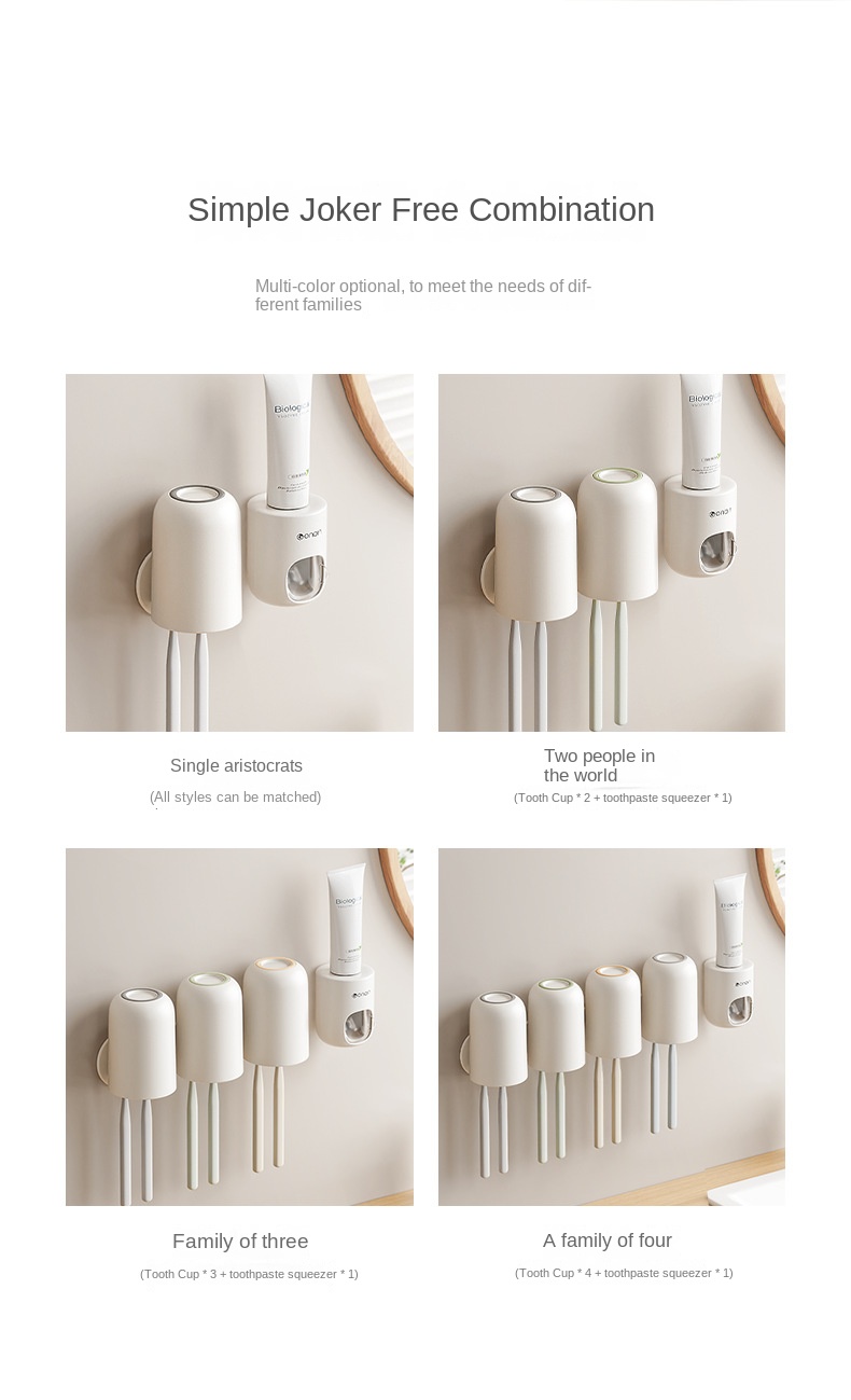 Toothbrush Holder Wall Mount