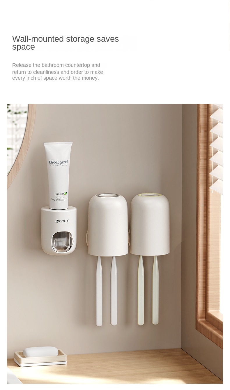 Toothbrush Holder Wall Mount