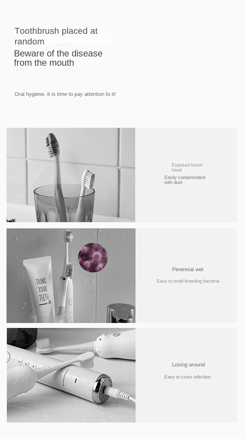 TidyBite Toothbrush Holder