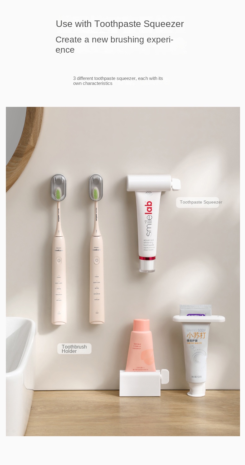 TidyBite Toothbrush Holder
