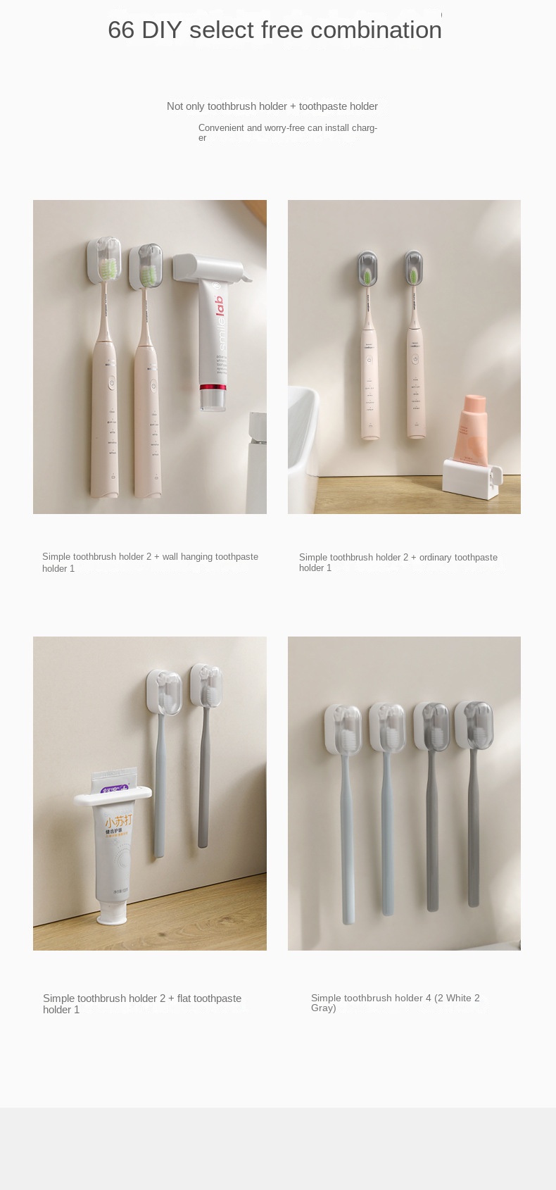 TidyBite Toothbrush Holder