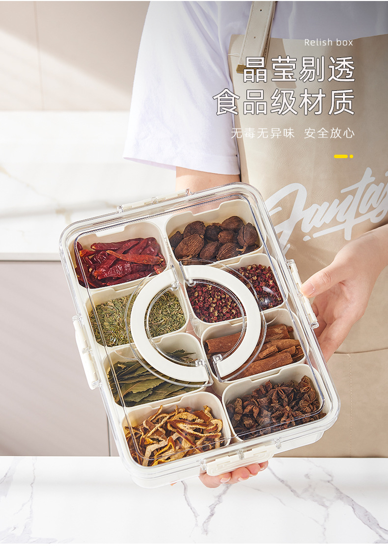 FlavorSave Sealed Spice Organizer