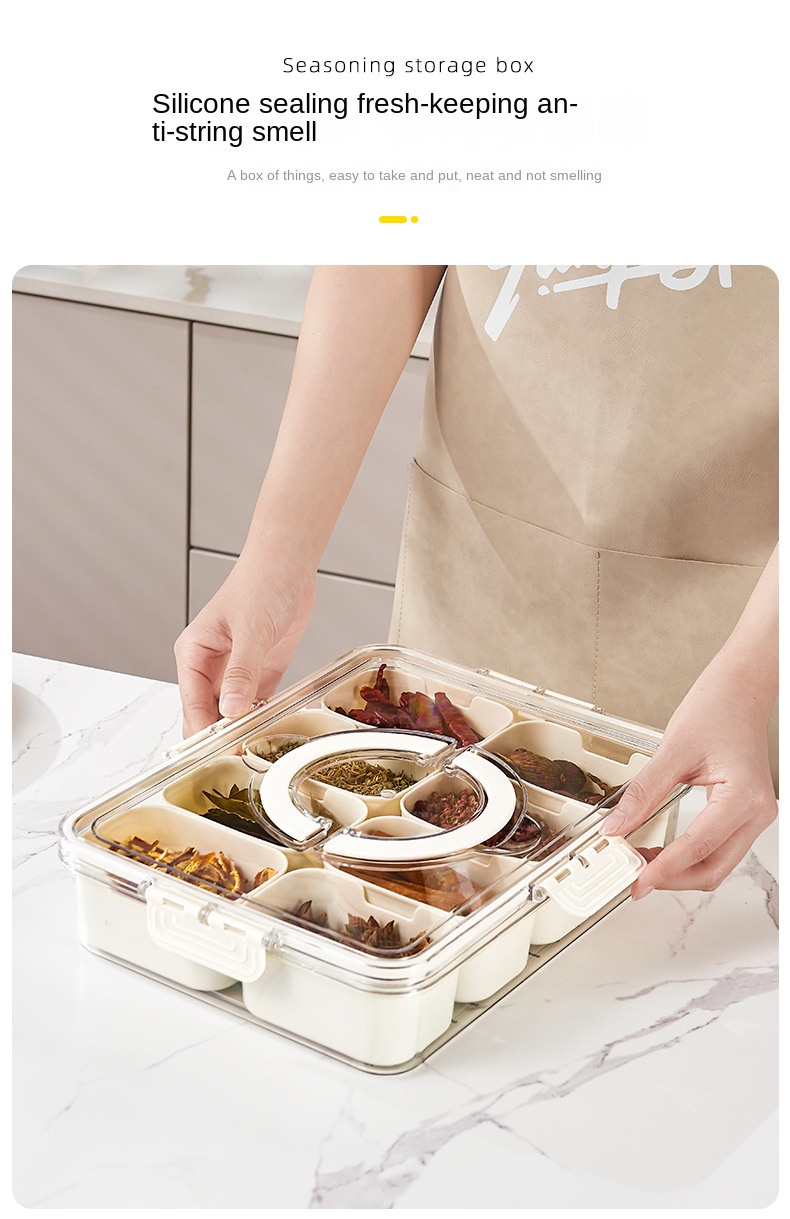 FlavorSave Sealed Spice Organizer