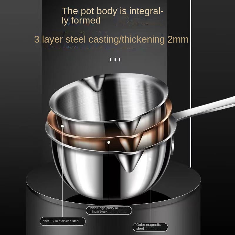 Multi-Use Stainless Mini Oil Pot