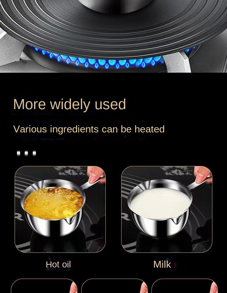 Multi-Use Stainless Mini Oil Pot