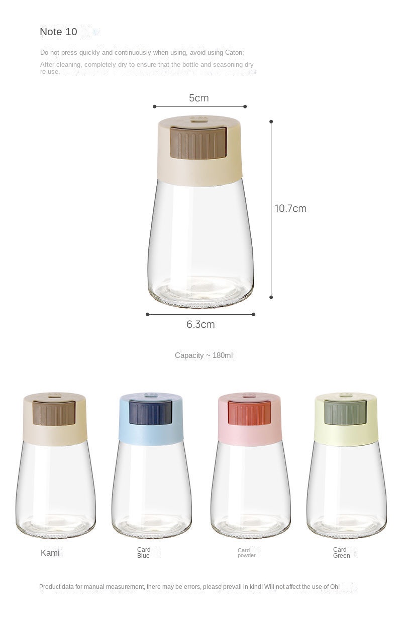 Kitchen Precision Spice Bottle