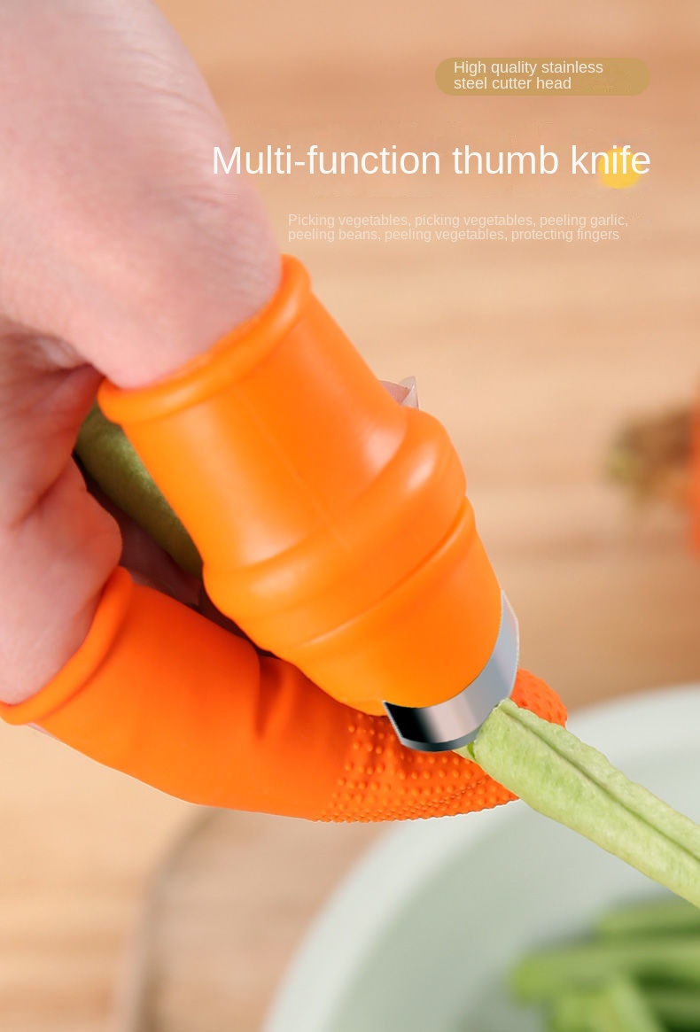 Vegetable Picking Thumb Tool